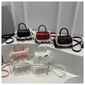 Bolso de Mano de Encaje Personalizado al por Mayor para Mujer, Nuevo, Fresco y Dulce, de un Solo Hombro, Bandolera, Moderno, Casual, Versátil, Pequeño - Product Image 2