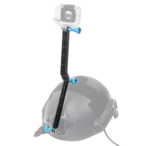 Brazo de extensión CNC para selfie stick con tornillos de perilla, soporte de aleación de aluminio para casco, para cámaras GoPro, Insta360 y DJI Action - Product Image 1