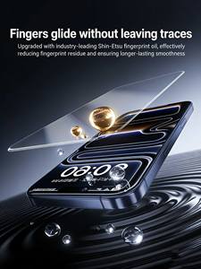 Protection d'écran en verre trempé anti-reflet Benks AR pour iPhone 13/14/15/16/17 Series, film de protection intégrale dureté 9H - Product Image 3