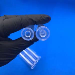 Transparente Quarzglas röhre Optische Quarz-Doppelvakuum-Quarzglas röhre - Product Image 2