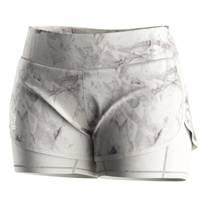2 in 1 Women's Summer Fitness Shorts Burden-free Adjustable <b>Drawstring</b> for Daily Jogging Cycling - Product Image 1