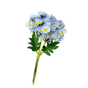 Bouquets de marguerites artificielles 32 cm, fleurs en soie nouées à la main, décoration de mariage, accessoires de photographie - Product Image 5