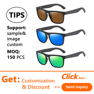 新入荷 卸売 高品質 偏光サングラス ブラックバンブーフレーム ブラッシュド加工テンプル UV400 光学レンズ 木製サングラス - Product Image 2