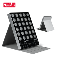 Appareil de luminothérapie LED verticale professionnelle 660 nm pour le visage, pour usage en salon, OEM accepté, vente en gros