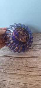 Tazón de Resina Hecho a Mano, Plato Decorativo para Baratijas, Porta Joyas, Plato de Servir de Arte Epóxico Colorido Único, Decoración Moderna para el Hogar, Idea de Regalo - Product Image 6