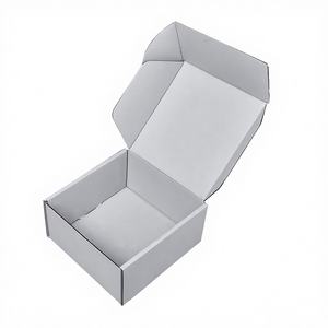 Cajas de Envío Corrugadas de Papel Negro de Alta Gama al por Mayor, Reciclables, con Cierre Magnético para Zapatos y Ropa, Logotipo Personalizado, Esponja - Product Image 3