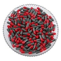 Capsules de cellulose végétale HPMC de qualité pharmaceutique certifiées Halal ISO et conformes aux normes GMP, couleur jaune personnalisée, marque Kangle, tailles 000 00 0