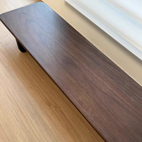 Support de hauteur réglable pour écran unique en bois de noyer, support pour ordinateur portable, dissipation de la chaleur, étagère d'écran, organisation de bureau, étagères, gain de place