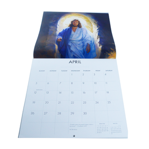 Tùy chỉnh mềm Bìa ghim cuốn sách lịch cho 2025 <span class=keywords><strong>in</strong></span> OEM tường lịch và hàng tuần kế hoạch - Product Image 2