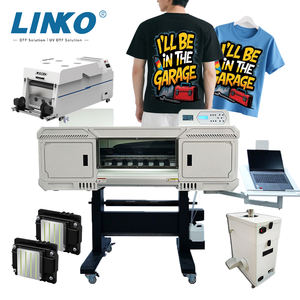 LINKO Novedades <span class=keywords><strong>2026</strong></span> yeni dijital DTF T-Shirt tekstil yazıcı A1 & 600mm ısı Pet için çift I3200 kafaları ile Film baskı - Product Image 3