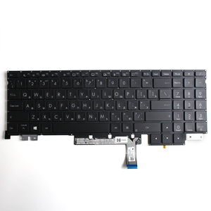 คีย์บอร์ดแล็ปท็อปสำหรับเป็น proart <span class=keywords><strong>studiobook</strong></span> Pro 16 OLED W7600 W7600Z3A W7600H5A W7600H3A ที่มีเค้าโครง backlit Ru - Product Image 6