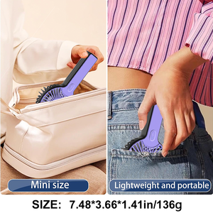 美国仓库产品手持风扇便携式Usb迷你风扇可折叠电动小风扇 - Product Image 3