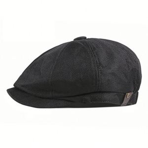 Casquette de peintre pour hommes âgés, Boina, Casquette à visière, Casquette de <span class=keywords><strong>gentleman</strong></span>, Casquette de newsboy, Béret octogonal, Chapeau artistique, Béret d'hiver en laine - Product Image 5