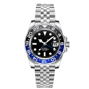 Montre mécanique automatique de luxe pour homme, Montre Homme, 10 ATM étanche, <span class=keywords><strong>bracelet</strong></span> en acier inoxydable, saphir véritable, NH34 <span class=keywords><strong>Diver</strong></span> - Product Image 1