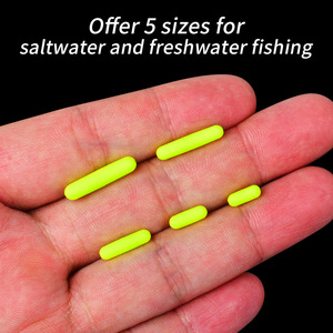 100pcs Fishing <strong>Float</strong> Resistance Big Bean <strong>Silicone</strong> Space Bean Fishing Gear Line Set Connector Stopper Fishing Accessories Outdoor - Product Image 6