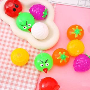 Stress Relief <b>Squeeze</b> <b>Balls</b> Fruit Shape Plastic Fidget Toys For Kids 4-7 Years Old Unisex Venting Toy - Product Image 3