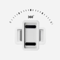 Étui de téléphone étanche pour douche, écran tactile anti-buée, support mural pour salle de bain et cuisine
