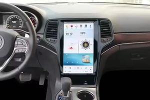 Reproductor de DVD para coche Tesla de 13,6 pulgadas para Jeep Grand Cherokee 2011-2013 pantalla vertical Android pantalla táctil estéreo para coche - Product Image 4