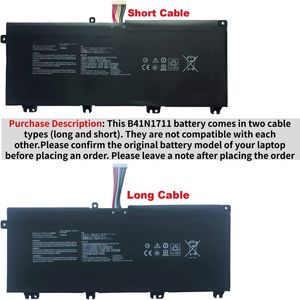 B41N1711 Laptop <b>Battery</b> For ASUS TUF Gaming FX705 FX705DU FX705DY 64Wh Replacement <b>Battery</b> CE RoHS Wholesale Bulk - Product Image 6