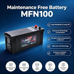 <span class=keywords><strong>Batterie</strong></span> <span class=keywords><strong>de</strong></span> <span class=keywords><strong>voiture</strong></span> au plomb-acide scellée MF N100 <span class=keywords><strong>12</strong></span> <span class=keywords><strong>volts</strong></span>, sans entretien, <span class=keywords><strong>de</strong></span> haute qualité - Product Image 2