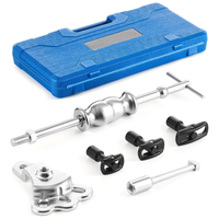 Kit d'outils de démontage de roulement d'essieu arrière et ensemble de marteau à inertie |   Kit d'extraction de joints d'essieu et de roulements avec marteau à inertie et fourche