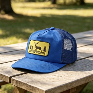 Casquette de baseball trucker à dos en maille tissée, réglable, respirante, pour activités de plein air, chasse, camping, observation de la faune, usage décontracté - Product Image 5