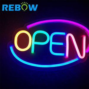 Lớn Trong Kho Chỉ 19USD Ngay Hôm Nay Đã Sẵn Sàng Để Vận Chuyển Linh Hoạt Đầy Màu Sắc Mini LED Mở Dấu Hiệu Neon - Product Image 3