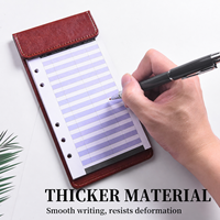 Portafolio Magnético de Cuero A4 Personalizado, Tablero de Escritura con Portaplumas, Grabado de Logotipo Gratuito para Reuniones de Negocios