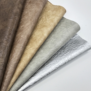 Chine Usine Cailloux Artificiels PU Produits En Relief Designer Faux Pu Cuir Matériel Tissus Faux Cuir Rouleau - Product Image 1