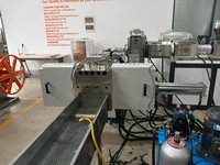 Granulateur-broyeur industriel à vis simple FOSITA pour le recyclage des déchets, avec contrôle PLC pour la production de granulés HDPE/LDPE/PP