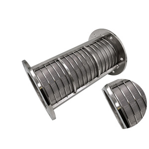 Rãnh nêm Dây màn hình phân tách phân lợn khử nước lọc dây nêm Lọc xi lanh - Product Image 4