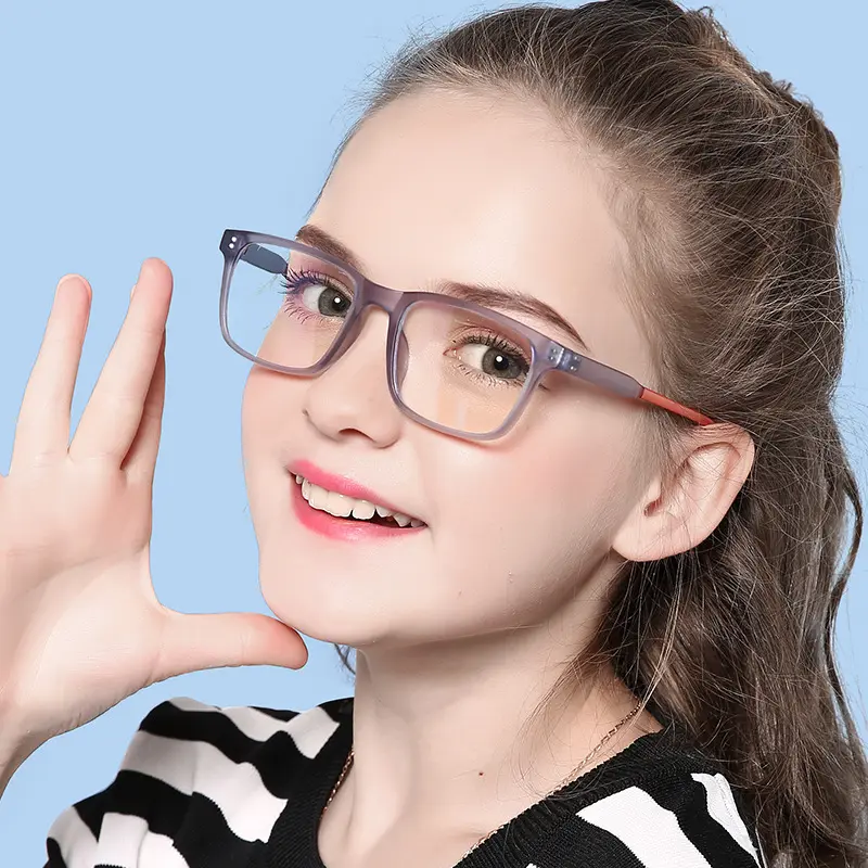 Optical Eyeglasses Frames Tr90 Kids Teens Computer Blue Light Cut Glasses Gaming Eyewear Anti Blue Light Glasses For Kids