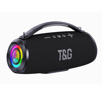 Altavoz Portátil Inalámbrico Bluetooth TG-395 OEM de Alta Fidelidad, con Luces LED, Woofer, Bajos Potentes, Resistente al Agua, Ideal para Fiestas