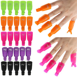 Gran oferta, 10 Uds., juego de Clips de plástico <span class=keywords><strong>para</strong></span> quitar esmalte de <span class=keywords><strong>uñas</strong></span>, clips de acrílico <span class=keywords><strong>para</strong></span> <span class=keywords><strong>uñas</strong></span> de Gel UV - Product Image 2