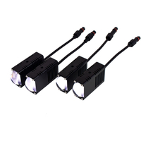 Super mince Senlo T1 Plus voiture LED antibrouillard feu de stationnement étanche DRL LED feux de jour lampe de stationnement pour système d'éclairage de voiture