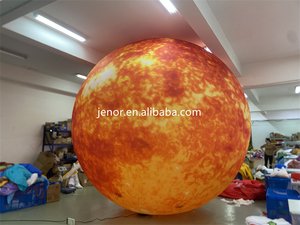 Système Solaire Personnalisé Gonflable Soleil <span class=keywords><strong>Planète</strong></span> Offres Spéciales Ballon Globe Gonflable Suspendu avec Lumière - Product Image 5