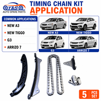 Bộ căng dây xích cam kèm bánh răng và thanh dẫn hướng cho Chery Arrizo 7 Riich G3 New A3 New Tiggo SQR4G15 1.5L thay thế