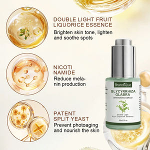 Suero Iluminador de Regaliz y Frutas con Doble Luz, Orgánico, Herbal, Previene el Fotoenvejecimiento, Nutre la Piel, Elimina las Pecas - Product Image 4