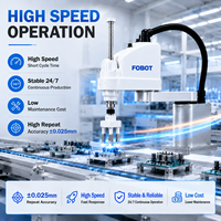 Robot Industrial SCARA de 4 Ejes FOBOT Mb25sc-900, Carga Útil de 25 kg, Alcance de 900 mm, Integración SI, Control PLC para Robot de Clasificación de Trabajo Pesado