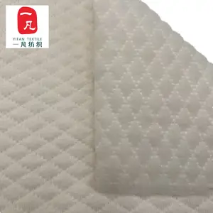 Soft-Feeling Ultrasonic knitted single thread diamond fabric for Home sofa cushion fabric