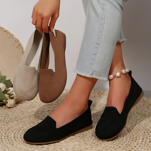 YT pigri People <span class=keywords><strong>scarpe</strong></span> di grandi dimensioni 2025 estate nuovo arrivo mosca maglia traspirante Slip-on berretto da <span class=keywords><strong>donna</strong></span> in Mesh Casual <span class=keywords><strong>44</strong></span> - Product Image 2
