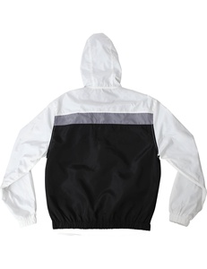 Veste légère vêtements de sport course à pied respirant extérieur deux tons coupe-vent grande taille coupe-vent veste à capuche bloc de couleur - Product Image 6