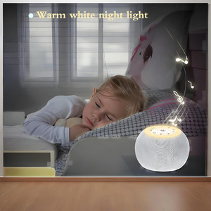 Hot-selling OEM Design 30 High-fidelity Soothing Sounds Children Easy Volume <b>Control</b> Portable <b>USB</b>-powered Plastic White Noise - Product Image 3