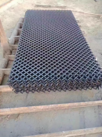 Maille de tamisage soudée en acier à haute teneur en manganèse - utilisée pour le criblage minier et la filtration de sable - personnalisable