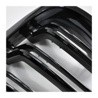 Set Grill Grille Ganda Model M3 Warna Hitam Gloss Berkualitas Tinggi untuk BMW Seri 3 E90 2005-2011 Aksesoris Body Kit M Sport