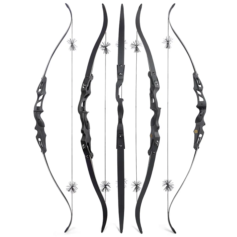 Bogens chießen 20-50 lbs 62 "Recurve Bogen Rechts Riser ILF Bogens chießen Schießen Recurve Bogen