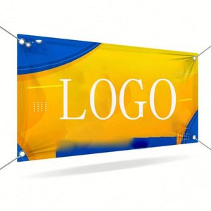 Pancartas Grandes de Tela de Poliéster para Sublimación con Cuerda, Letreros para Interiores y Exteriores para Negocios y Oficinas - Product Image 2