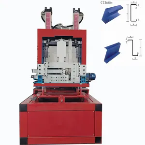 Wadley – profil de canal Interchangeable, Machine à Purlin à cadre en acier, C Z Purlin, Machine à former des rouleaux