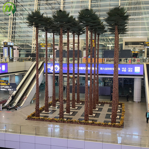 Nhân tạo Washington Fan <span class=keywords><strong>Palm</strong></span> <span class=keywords><strong>Tree</strong></span> UV bằng chứng sợi thủy tinh plam <span class=keywords><strong>Tree</strong></span> ngoài trời cây cọ nhân tạo nhà máy giá - Product Image 4