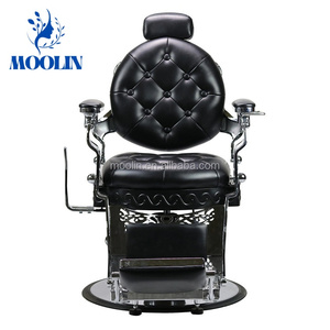 Silla de Barbero Reclinable MOOLIN, Personalizada, Resistente, Profesional, Plegable, Moderna, Negra, para Salón de Belleza, para Hombres, para Escuela - Product Image 3